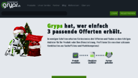 What Gryps.ch website looked like in 2017 (6 years ago)