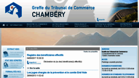 What Greffe-tc-chambery.fr website looked like in 2017 (6 years ago)