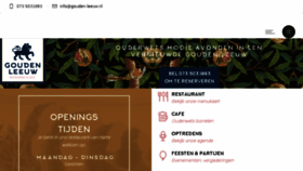 What Gouden-leeuw.nl website looked like in 2017 (6 years ago)