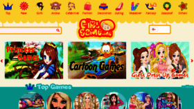 What Girlgame.me website looked like in 2018 (6 years ago)