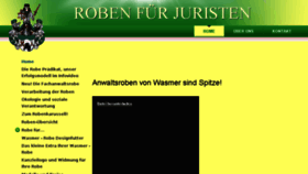 What Gewandmeisterei.de website looked like in 2018 (6 years ago)