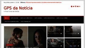 What Gpsdanoticia.com.br website looked like in 2018 (6 years ago)