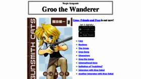 What Groo.com website looked like in 2018 (6 years ago)