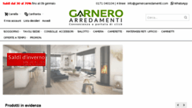 What Garneroarredamenti.com website looked like in 2018 (6 years ago)