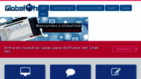What Globalchat.org website looked like in 2018 (6 years ago)