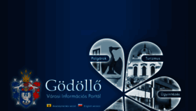 What Godollo.hu website looked like in 2018 (6 years ago)