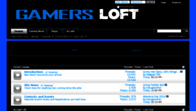 What Gamers-loft.com website looked like in 2018 (6 years ago)