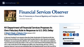 What Gtlaw-financialservicesobserver.com website looked like in 2018 (6 years ago)