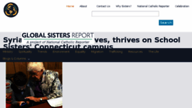 What Globalsistersreport.org website looked like in 2018 (6 years ago)