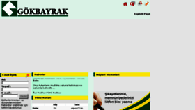 What Gokbayrak.com.tr website looked like in 2018 (6 years ago)
