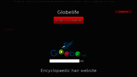 What Globelife.eu website looked like in 2018 (6 years ago)