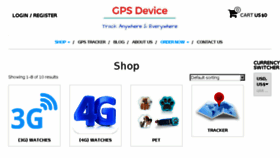 What Gpsmydevice.com website looked like in 2018 (6 years ago)