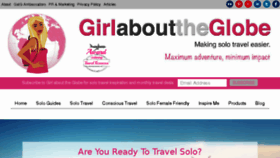 What Girlabouttheglobe.com website looked like in 2018 (6 years ago)