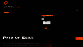 What Gaming4ez.com website looked like in 2018 (7 years ago)