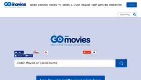 What Gomovies4free.com website looked like in 2018 (6 years ago)