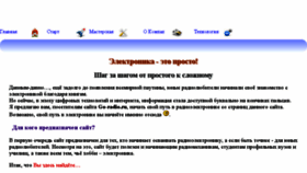 What Go-radio.ru website looked like in 2018 (6 years ago)