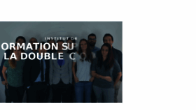 What G-4.fr website looked like in 2018 (7 years ago)