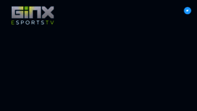 What Ginx.tv website looked like in 2018 (6 years ago)