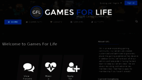 What Gflclan.com website looked like in 2018 (6 years ago)