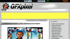 What Gfxpixel.top website looked like in 2018 (6 years ago)