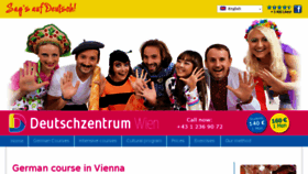 What German-course-vienna.com website looked like in 2018 (6 years ago)