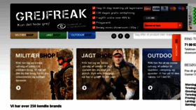What Grejfreak.dk website looked like in 2018 (6 years ago)