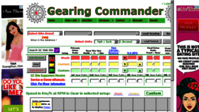 What Gearingcommander.com website looked like in 2018 (6 years ago)