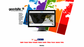 What Geovisite.com website looked like in 2018 (6 years ago)