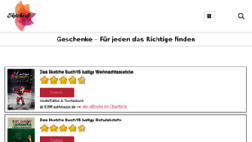 What Geschenk-ideenservice.de website looked like in 2018 (6 years ago)
