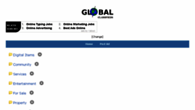 What Globalclassified.net website looked like in 2018 (6 years ago)