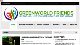 What Greenworldfriends.com website looked like in 2018 (6 years ago)