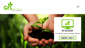 What Gflenv.com website looked like in 2018 (6 years ago)