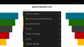 What Gamerzpedia.com website looked like in 2018 (6 years ago)