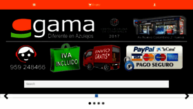 What Gamaceramica.com website looked like in 2018 (6 years ago)