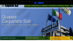 What Gruppocarpanetosati.it website looked like in 2018 (6 years ago)