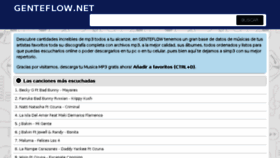 What Genteflow.net website looked like in 2018 (6 years ago)