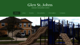 What Glenstjohnscdd.org website looked like in 2018 (6 years ago)