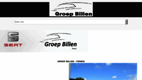 What Groep-billen.be website looked like in 2018 (6 years ago)