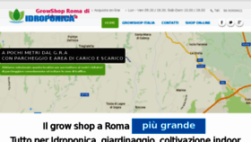 What Growshop-roma.it website looked like in 2018 (6 years ago)