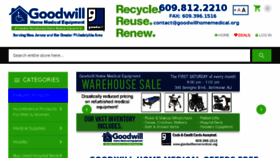 What Goodwillhomemedical.org website looked like in 2018 (6 years ago)