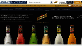 What Gourmetlavanguardia.com website looked like in 2018 (6 years ago)