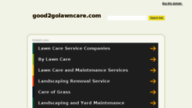 What Good2golawncare.com website looked like in 2018 (6 years ago)