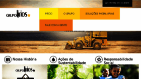What Grupolirios.com.br website looked like in 2018 (6 years ago)
