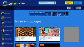 What Ggjogos.com website looked like in 2018 (6 years ago)