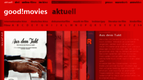What Goodmovies.de website looked like in 2018 (6 years ago)