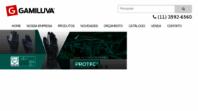 What Gamiluva.com.br website looked like in 2018 (6 years ago)