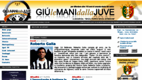What Giulemanidallajuve.com website looked like in 2018 (6 years ago)