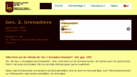 What Grennis.de website looked like in 2018 (6 years ago)