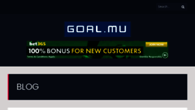 What Goal.mu website looked like in 2018 (6 years ago)
