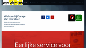 What Garagevds.be website looked like in 2018 (6 years ago)